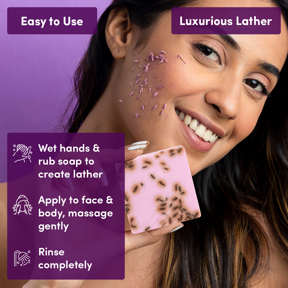 Lavender with Shea Butter Soap