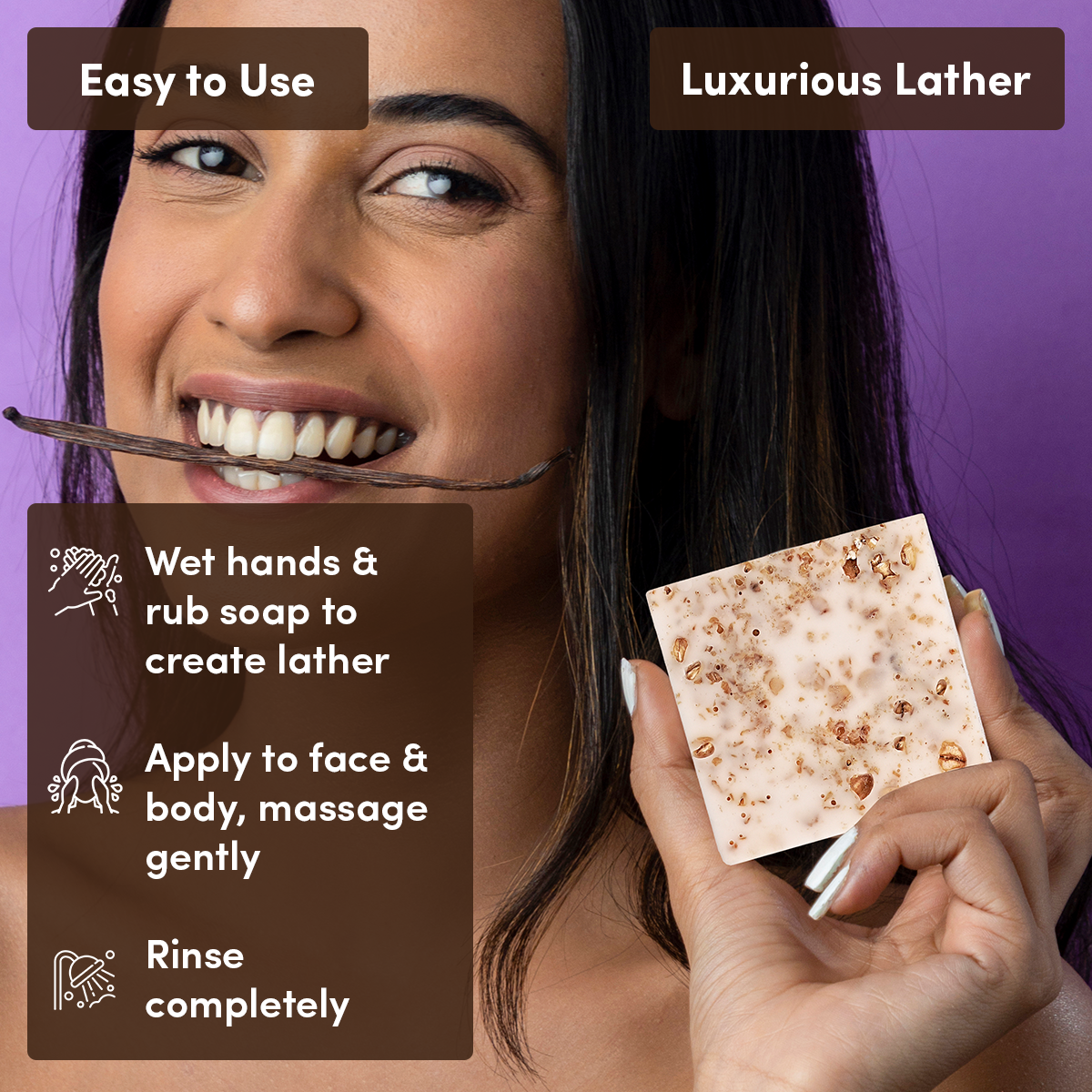 Oats & Vanilla with Cocoa Butter Soap