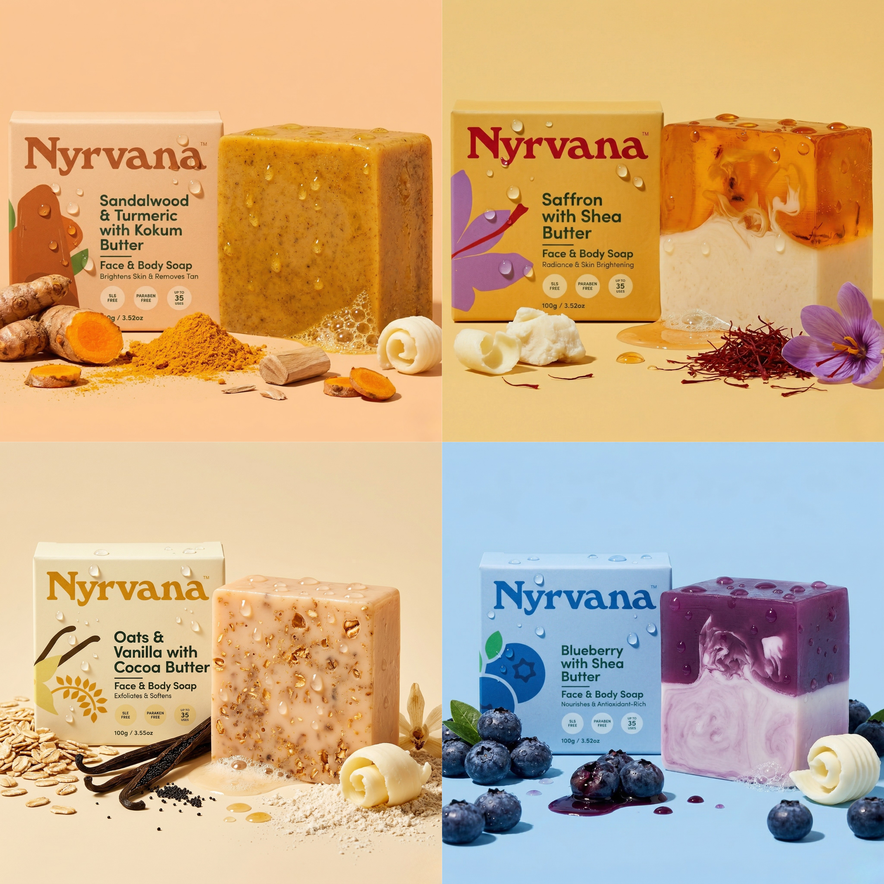 The Radiance Collection (4-soap set)