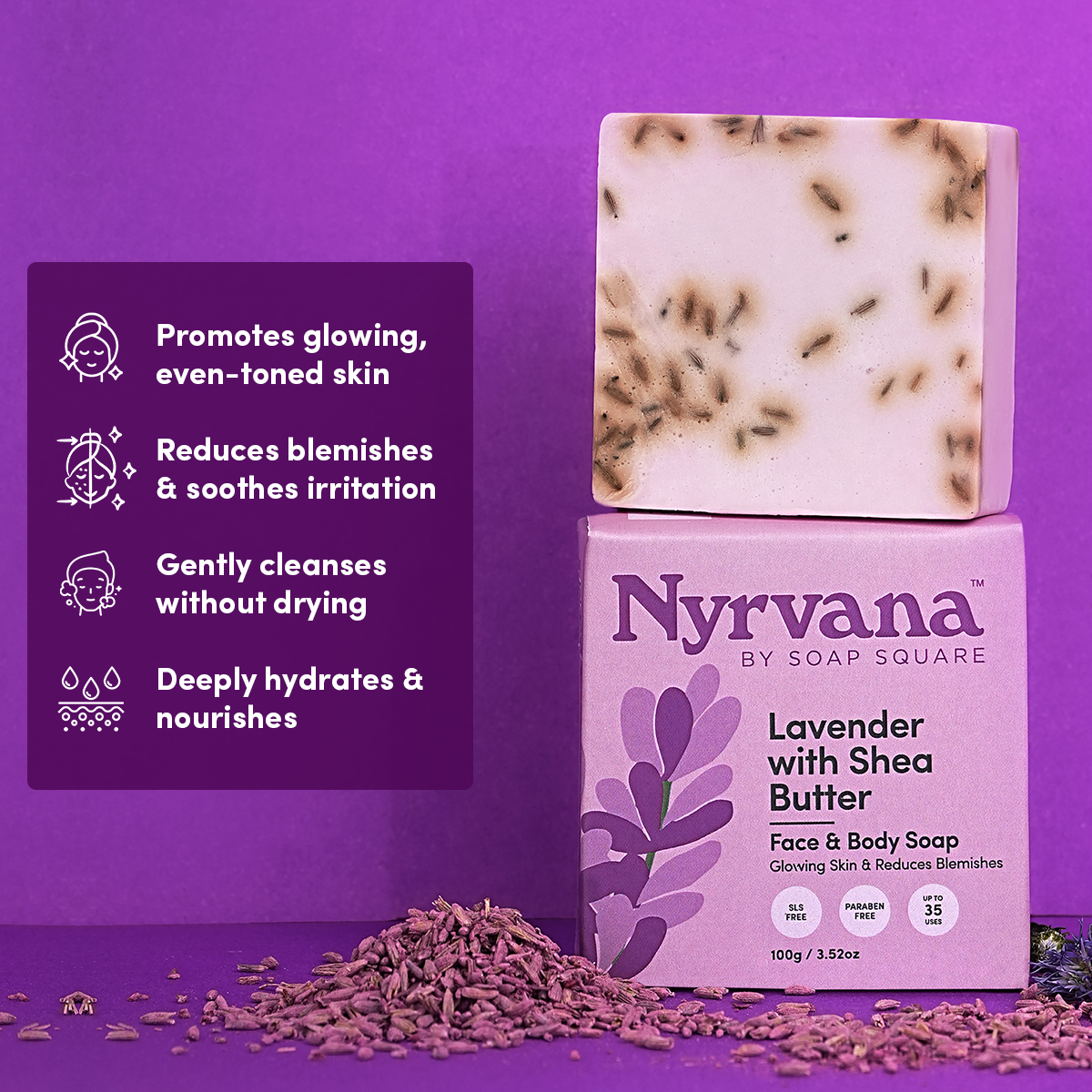 Lavender with Shea Butter Soap