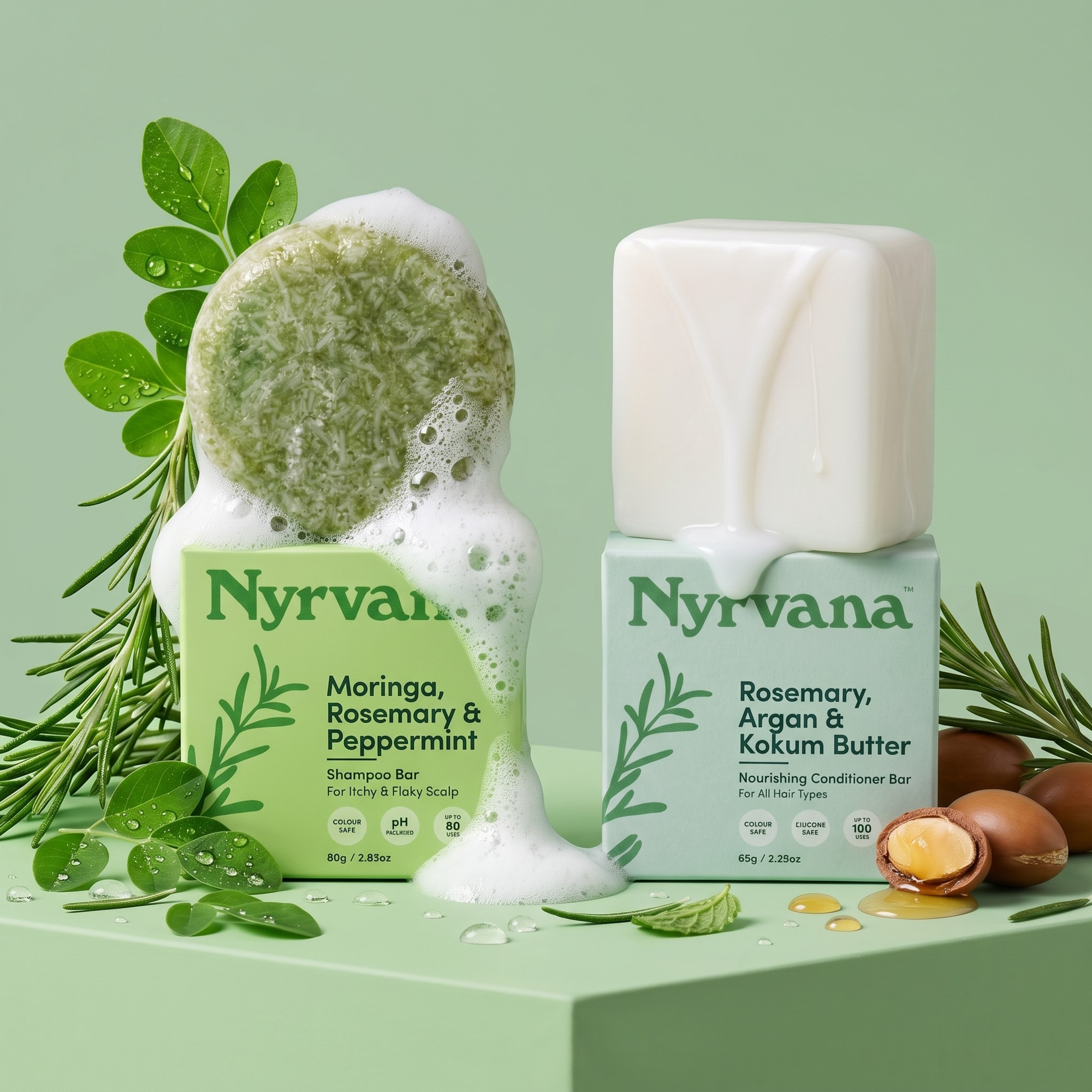 Nyrvana Wash & Shine Duo (Shampoo + Conditioner)