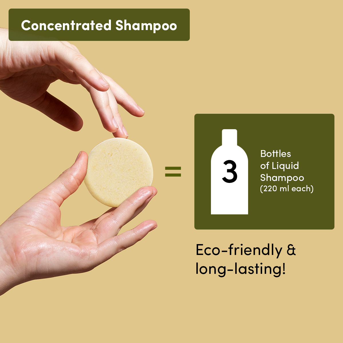 Argan Oil & Lemongrass Shampoo Bar (for Weak & Dull Hair)