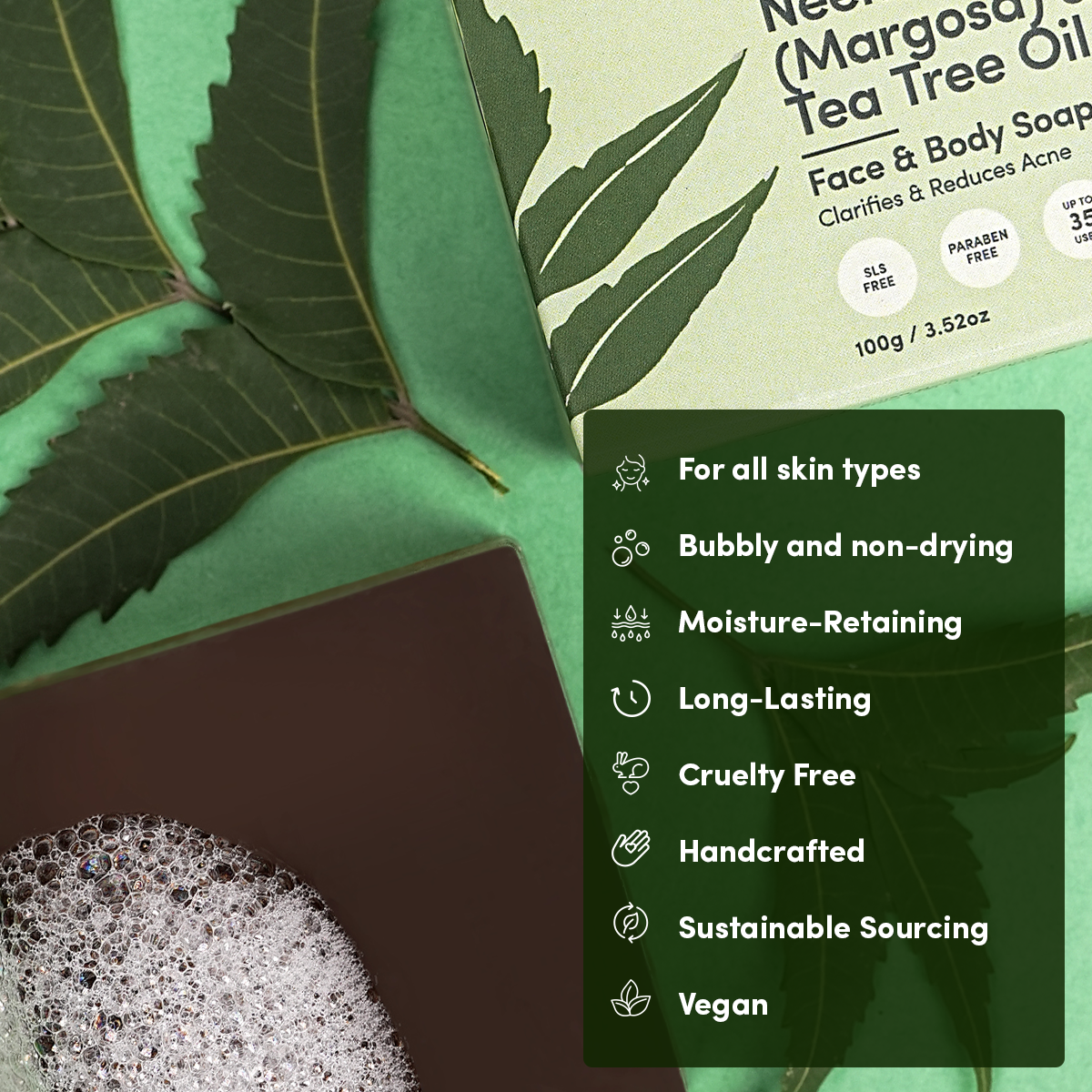 Neem & Tea Tree Oil Soap